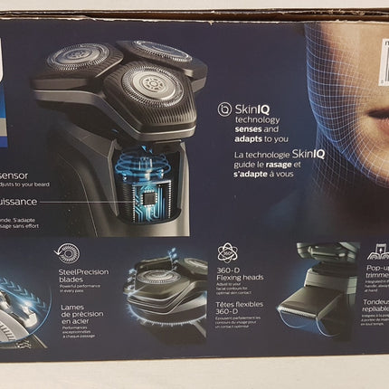 Philips Shaver Series 5000 Wet & Dry Electric Shaver with Quick Cleaning Pod  S5889/94