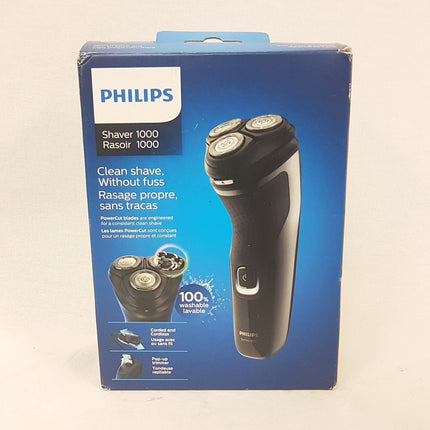 PHILIPS Series 1000 Dry Electric Shaver, S1332/41 LIKE NEW
