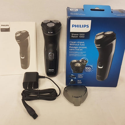 PHILIPS Series 1000 Dry Electric Shaver, S1332/41 LIKE NEW