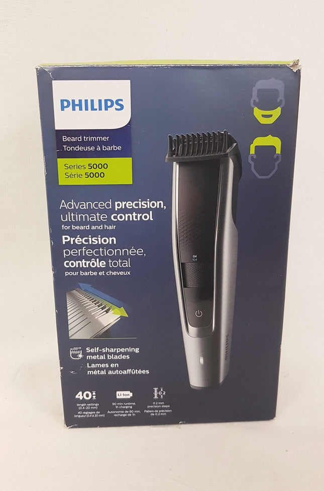 PHILIPS Series 5000 Electric Beard Trimmer, BT5511/15 LIKE NEW