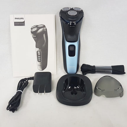 PHILIPS Series 3000 Electric Wet & Dry Shaver, S3133/51 LIKE NEW
