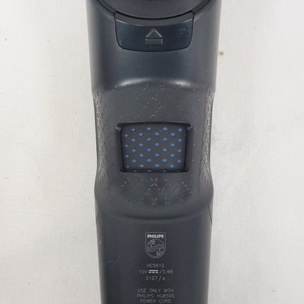 PHILIPS Series 5000 Hair Clipper with Trim-n-Flow PRO, HC5612/15 - BLUE/BLACK LIKE NEW