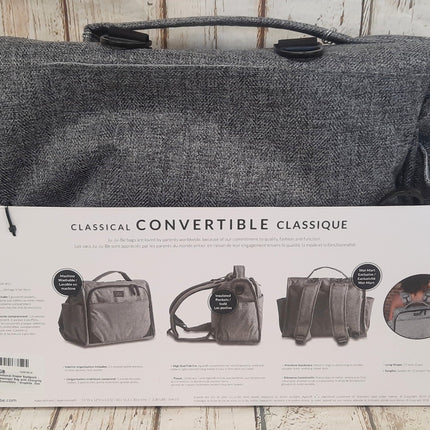 NEW, JuJuBe Classic Convertible Multi-Function Diaper Messenger Bag, 18FM03X