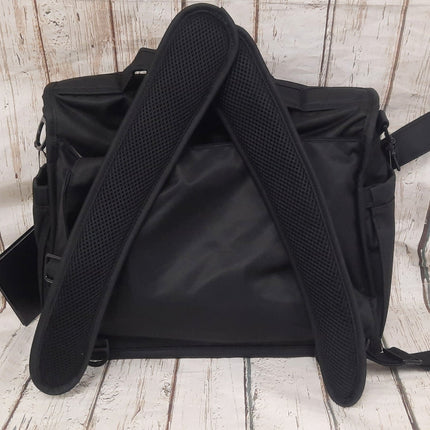 NEW, JuJuBe B.F.F Unisex ONYX Diaper Backpack Bag, BLACK OUT 15FM02X