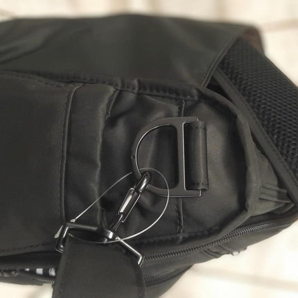 NEW, JuJuBe B.F.F Unisex ONYX Diaper Backpack Bag, BLACK OUT 15FM02X