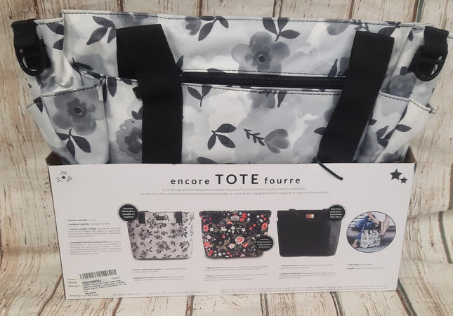 NEW, JuJuBe Encore Tote Diaper Bag, Watercolor Ice 18FF03X