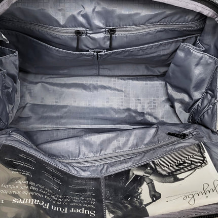NEW, JuJuBe B.F.F Collection Convertible Diaper Bag, Gray Matter 15FM02X