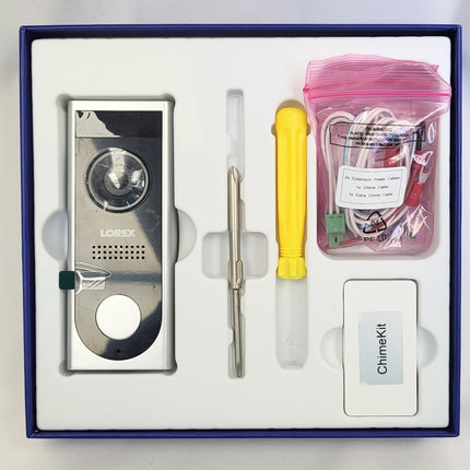 Lorex 1080p Wi-Fi Video Doorbell Security Camera Motion Detection LNWDB1 16GB