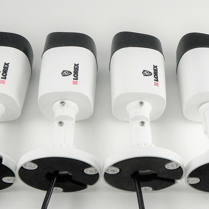 LOT of 4 Lorex LBV1521  720p Hd CCTV Security Camera 130 BULLET CAM LHV MPX