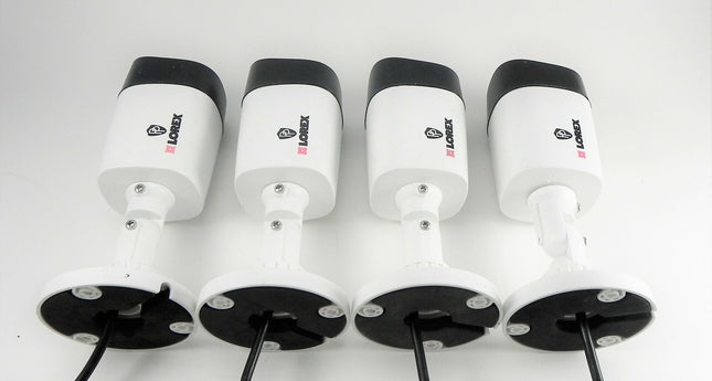 LOT of 4 Lorex LBV1521  720p Hd CCTV Security Camera 130 BULLET CAM LHV MPX