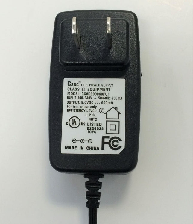Genuine Csec Power Supply for Lorex Wireless LW2960 9V ( Model CS6D090060FUF)