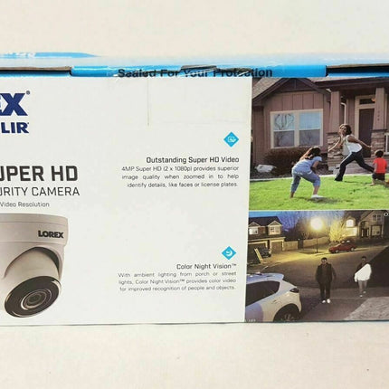 NEW, LOREX LAE243P 4MP Super High Definition Dome Security Camera