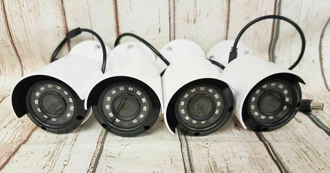 LOT OF 4 USED Lorex FLIR LBV2531 HD 1080p Night Vision Security Cameras