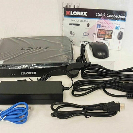 Lorex LNR110 Series 4-Channel 4MP NVR with 1TB HDD and 4 3MP Bullet Cameras
