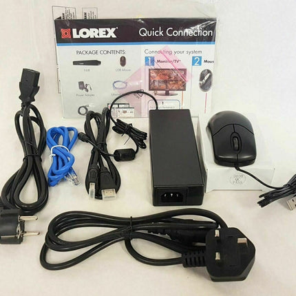 Lorex LNR110 Series 4-Channel 4MP NVR with 1TB HDD and 4 3MP Bullet Cameras