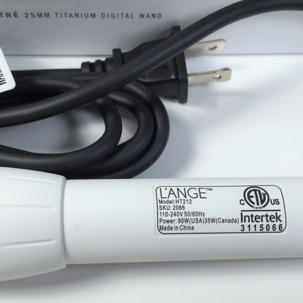 LANGE Lustre Titanium Digital Wand , White