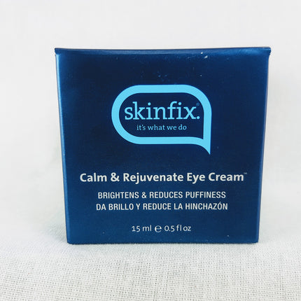 NEW Skinfix Calm & Rejuvenate Eye Cream Brightens & Reduces Puffiness 15ml/0.5fl.oz