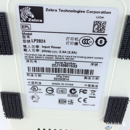 Zebra LP2824 (LP 2824) Direct Thermal Printer