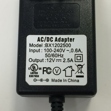 AC/DC Adapter For Lorex Model: BX1202500 DVR Security System
