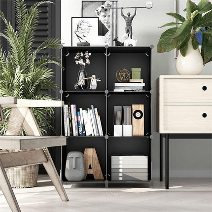 NEW, JOISCOPE DIY 6 Cabinet Storage in WHITE, ZR-ZWJ-WHT-6