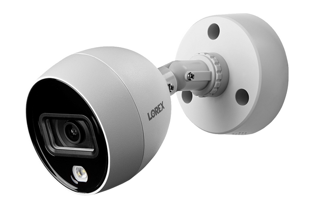 lot of 4 Lorex C883DA Indoor Outdoor Deterrence HD 4K Security Camera